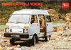 Autoprospekt Daihatsu 1000 1986