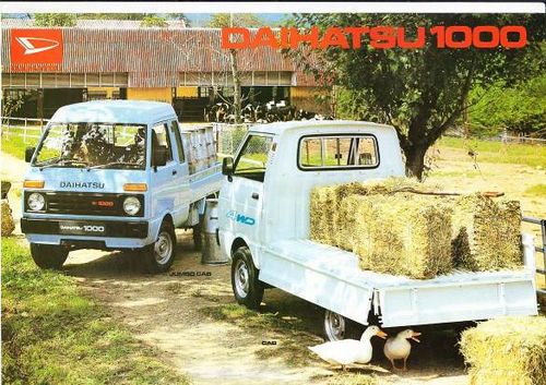 Autoprospekt Daihatsu 1000
