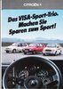 Autoprospekt Citroen Visa 1983 Sport-trio