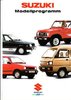 Autoprospekt Suzuki Modellprogramm Mai 1986