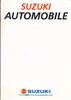 Autoprospekt Suzuki Automobilprogramm 1985