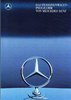 Broschüre Mercedes PKW Programm Februar 1988