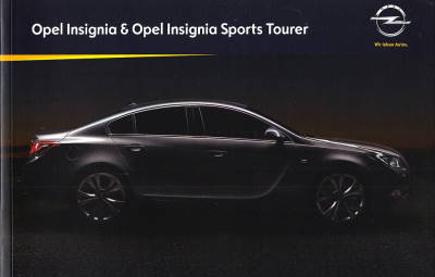 KFZ-Prospekt Opel Insignia November 2011