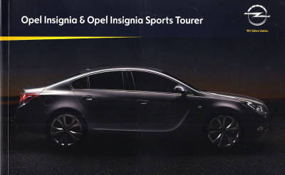 Autoprospekt Opel Insignia Juli 2011