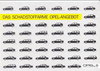 Autoprospekt Opel schadstoffarmes Programm 1986