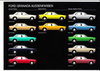 Farbkarte Ford Granada 9 - 1977