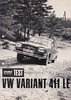 Testbericht VW 411 LE Variant 1969