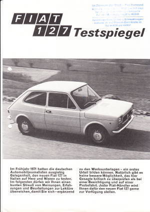 Testbericht Fiat 127 1971