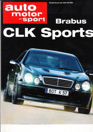 Testbericht Mercedes Brabus CLK Sports 1999