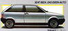 Prospekt Seat Ibiza 1984 Kleinformat