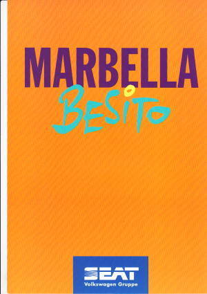 Autoprospekt Seat Marbella Besito 8 - 1996