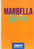 Autoprospekt Seat Marbella Besito 8 - 1996