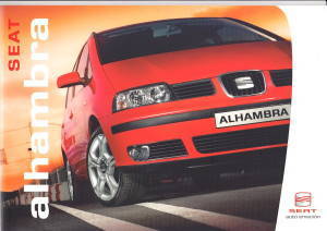Autoprospekt Seat Alhambra April 2005