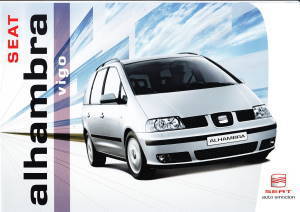 Autoprospekt Seat Alhambra Vigo März 2005