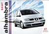 Autoprospekt Seat Alhambra Vigo März 2005