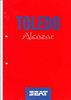 Autoprospekt Seat Toledo Alcazar 12 - 1993 gelocht