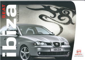 Farbkarte Seat Ibiza April 2005