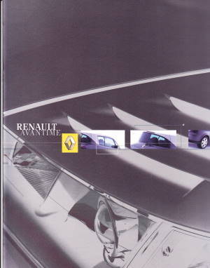 Autoprospekt Renault Avantime 10 - 2000