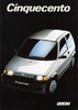 Autoprospekt Fiat Cinquecento Februar 1992