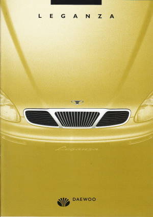 Autoprospekt Daewoo Leganza Februar 1998