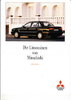 Autoprospekt Mitsubishi Programm April 1992