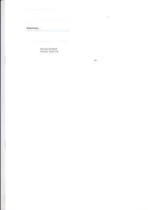 Presseinformation Pontiac Firebird Trans Am 9-1995