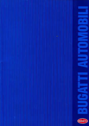 Pressemappe Bugatti EB 110 112 1995