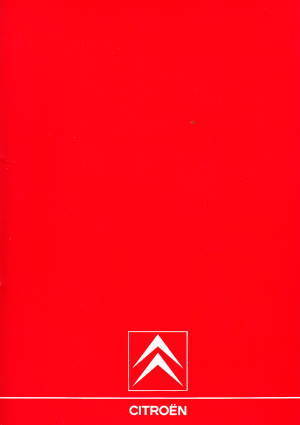 Pressemappe Citroen PKW Programm 1992