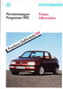 Pressemappe VW PKW Programm 1995