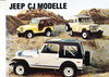 Autoprospekt Jeep CJ Modelle 1979