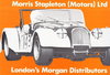Autoprospekt Morgan Plus 8 und 4-4