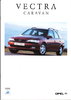 Autoprospekt Opel Vectra Caravan Januar 1998