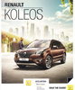 Autoprospekt Renault Koleos 12 - 2013