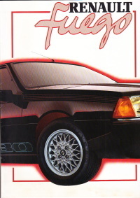 Klasse Autoprospekt Renault Fuego