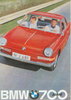Autoprospekt BMW 700 Coupe 1961 Archiv