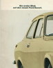 Autoprospekt Ford Escort 1 1968 Archiv
