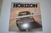 Autoprospekt Simca Horizon Großformat 1 - 1979