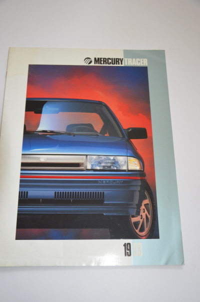 Autoprospekt Mercury Tracer 1992 USA