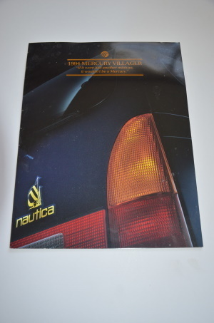 Autoprospekt Mercury Villager USA 7 - 1993