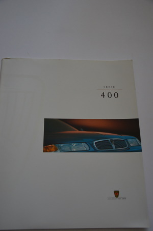 Autoprospekt Rover Serie 400 10 - 1995