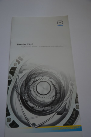 Farbkarte Mazda RX-8 9 - 2003