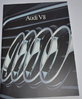 Autoprospekt Audi V8 1 - 1990 Großformat