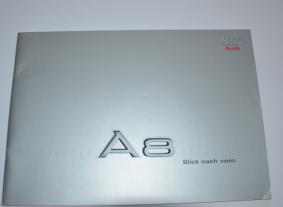Autoprospekt Audi A8 Mai 2005