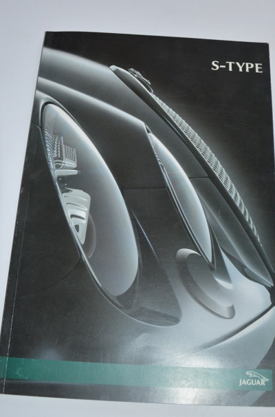 Autoprospekt Jaguar S-Type 2002 Großformat