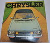 Autoprospekt Chrysler 2 Liter 1978 Großformat