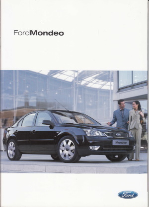 Autoprospekt Ford Mondeo Februar 2004