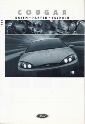 Technische Daten Ford Cougar 1 - 1999