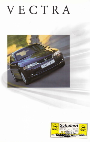Autoprospekt Opel Vectra Juni 2001