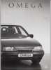 Autoprospekt Opel Omega 3 - 1989