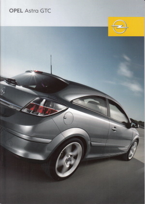 Autoprospekt Opel Astra GTC 7 - 2005